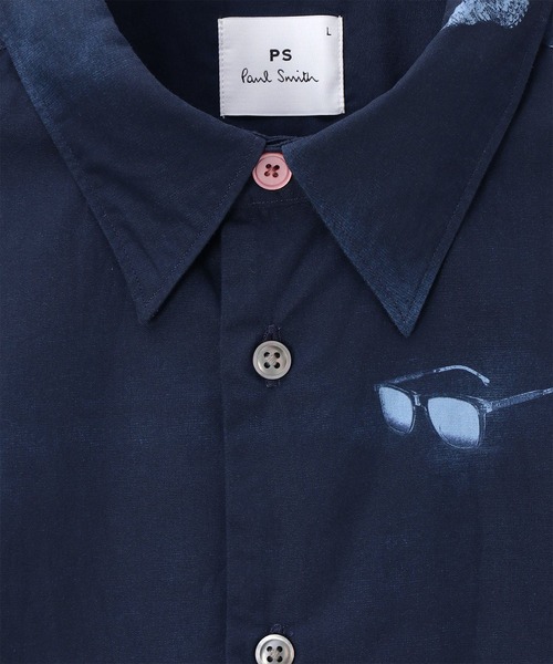 PS Paul Smith シャツ Sun Bleached Snaps” プリント / 162308 765X