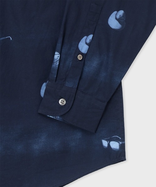 PS Paul Smith シャツ Sun Bleached Snaps” プリント / 162308 765X