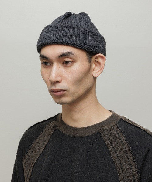 bal（バル） ニット帽 ニットキャップ HAND KNIT BEANIE メンズ