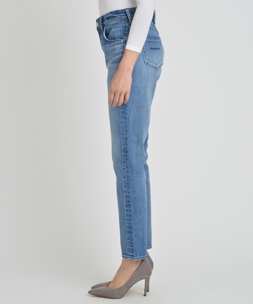 「YANUK」 デニムパンツ 24inch ブルー レディース_画像9