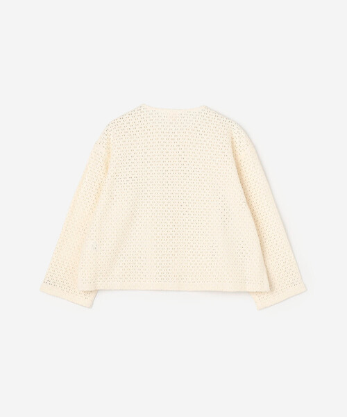 未使用美品⭐️INDIA INDUSTRY レースシャツ アイボリー　完売品 Bshop ブラウス シャツ INDIA INDUSTRY | ラティスレース シャツ