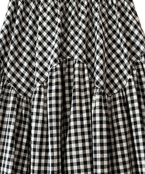 DAY CLOSET ロング スカート 夏 「シルエに変化を付けるラウンド