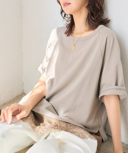 tシャツ 「インフルエンサーYossshiiii企画」ヴィンテージ天竺ゴブソデTee レディースの画像