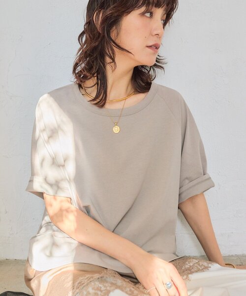 tシャツ 「インフルエンサーYossshiiii企画」ヴィンテージ天竺ゴブソデTee レディースの画像
