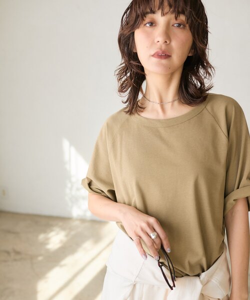 tシャツ 「インフルエンサーYossshiiii企画」ヴィンテージ天竺ゴブソデTee レディースの画像