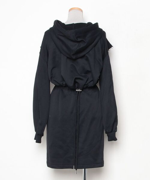 「DIESEL」 長袖ワンピース X-SMALL ブラック レディースの画像