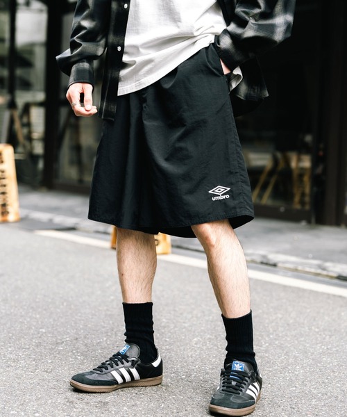 umbro（アンブロ） ハーフパンツ L ブラック メンズ : ZOZOTOWN Yahoo