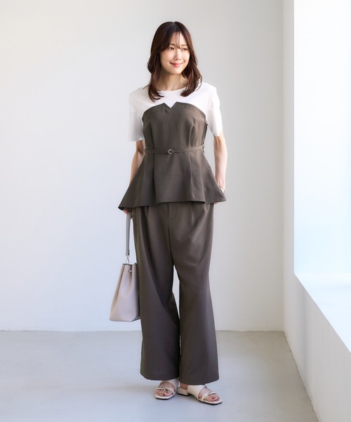 ROPE' PICNIC（ロペ ピクニック） tシャツ 半袖 「ちゃんと+かわいい