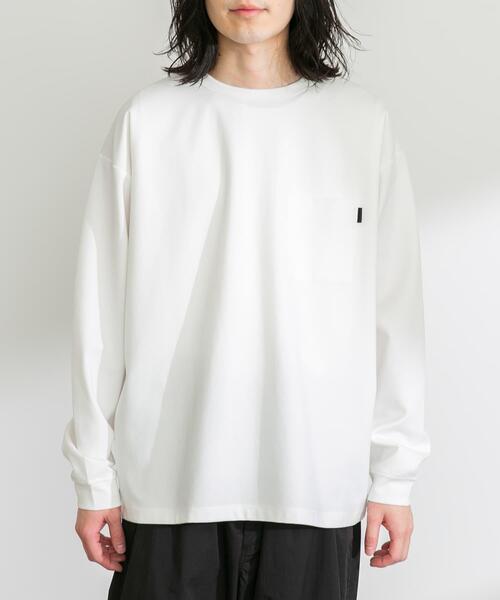 「URBAN RESEARCH Sonny Label」 長袖Tシャツ MEDIUM チャコールグレー メンズ_画像3