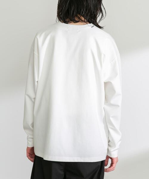 「URBAN RESEARCH Sonny Label」 長袖Tシャツ MEDIUM チャコールグレー メンズ_画像6