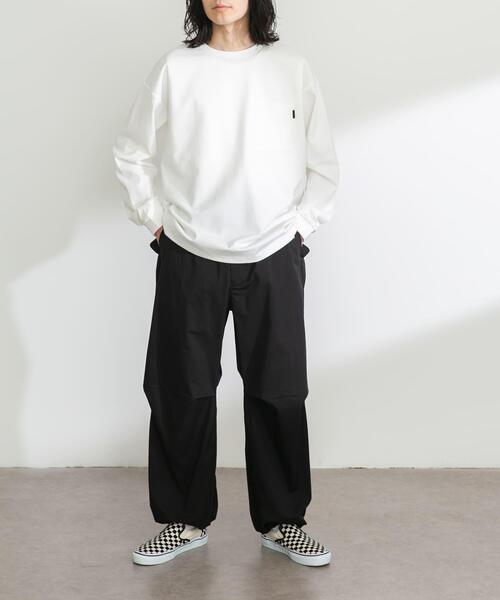 「URBAN RESEARCH Sonny Label」 長袖Tシャツ MEDIUM チャコールグレー メンズ_画像7