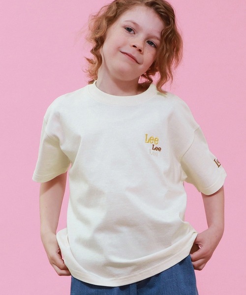 （新品・タグ付き・未開封）クロスリー　ロンT Lee（リー） tシャツ Lee/リー「110-150cm」LeeマルチロゴTシャツ