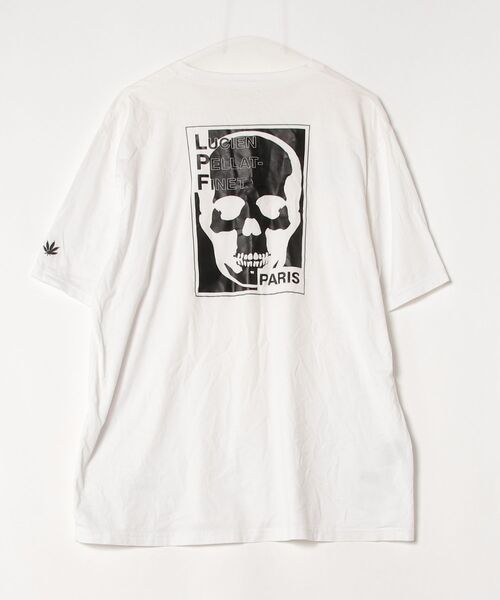 「Lucien Pellat-Finet」 半袖Tシャツ X-LARGE ホワイト メンズ_画像2