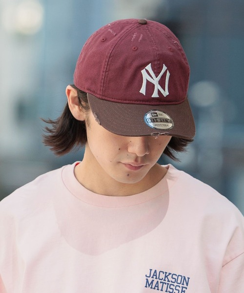 NEW ERA（ニューエラ） キャップ 帽子 「」ダメージバイカラー9THIRTY