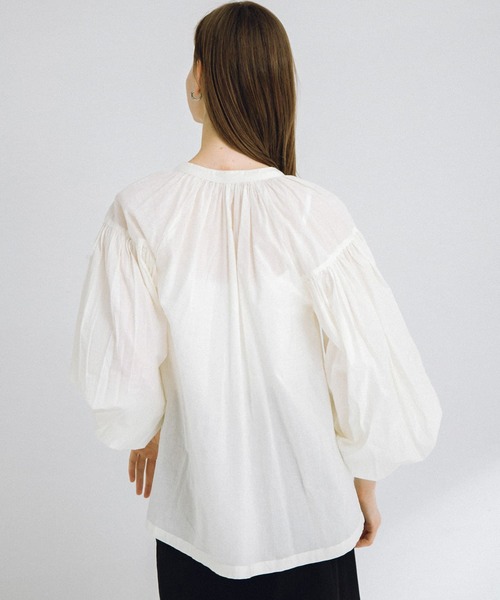 「URBAN RESEARCH Sonny Label」 長袖ブラウス FREE ミント レディース_画像7