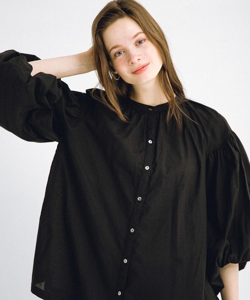 「URBAN RESEARCH Sonny Label」 長袖ブラウス FREE ミント レディース_画像9