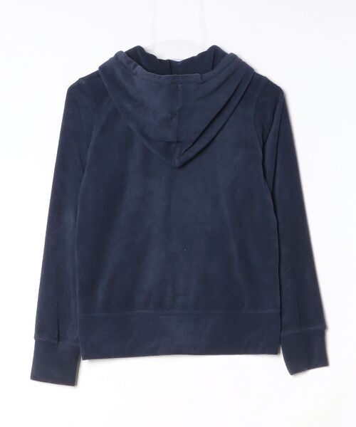 「Champion」 ジップアップパーカー M ネイビー レディース_画像2