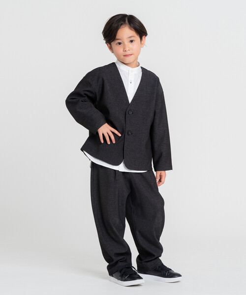 COMME CA ISM ブラック スーツ・160cm COMME CA ISM（コムサイズム） 「KIDS」パンツスーツ 160cm ブラック