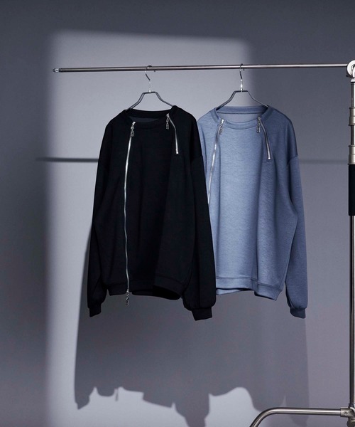 「Ellno Loset」 長袖Tシャツ SMALL ブラック メンズ_画像3