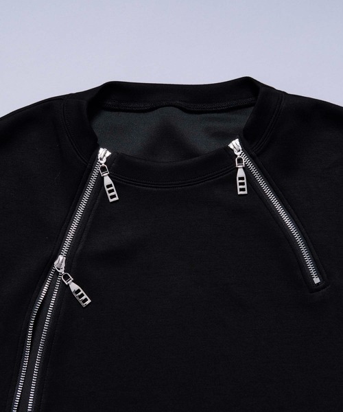 「Ellno Loset」 長袖Tシャツ SMALL ブラック メンズ_画像4