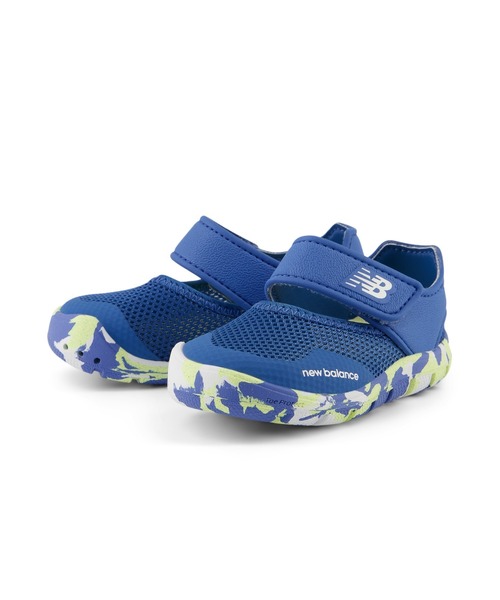 「New Balance」 「KIDS」フラットサンダル 16.5cm カーキ キッズ_画像4
