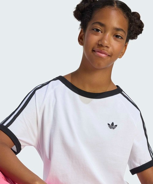 adidas（アディダス） adidas tシャツ スリーストライプス 半袖Tシャツ