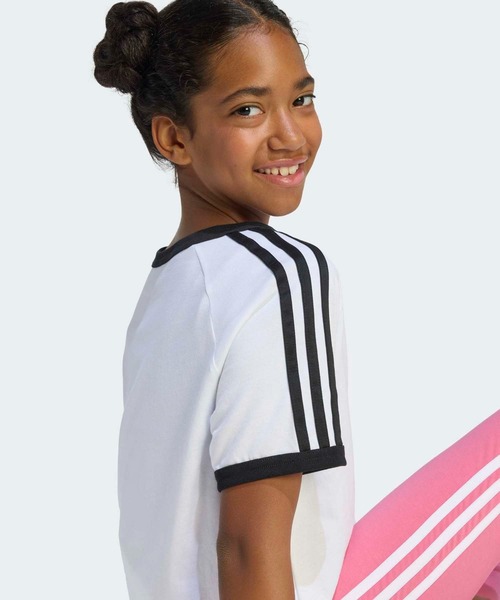 adidas（アディダス） adidas tシャツ スリーストライプス 半袖Tシャツ