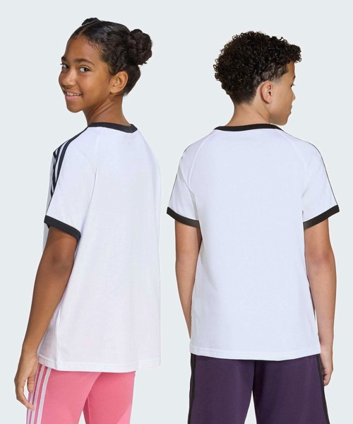 adidas（アディダス） adidas tシャツ スリーストライプス 半袖Tシャツ