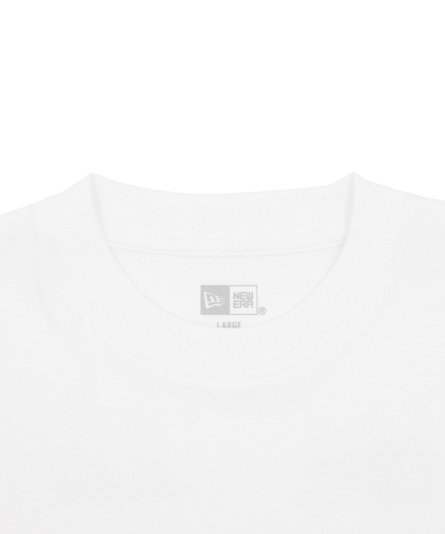 「NEW ERA」 半袖Tシャツ S ベージュ メンズ_画像3
