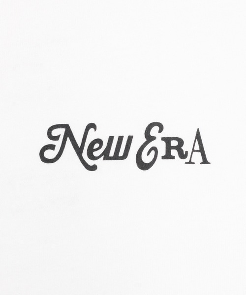 「NEW ERA」 半袖Tシャツ S ベージュ メンズ_画像4