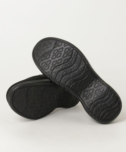 「Reebok」 スリッポン 24.5cm ブラック レディース_画像3