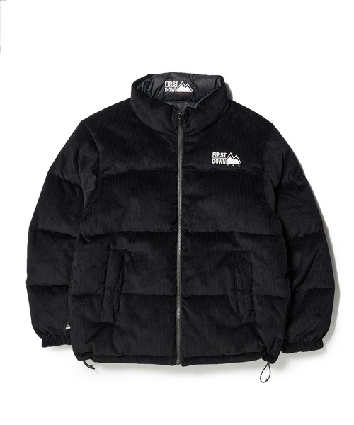 ダウンジャケット ダウン FIRST DOWN USA (ファーストダウン) BUBBLE DOWN JKT CORDUROY リバーシブル コーデュロイ ダウンジャケット メンズ F242104