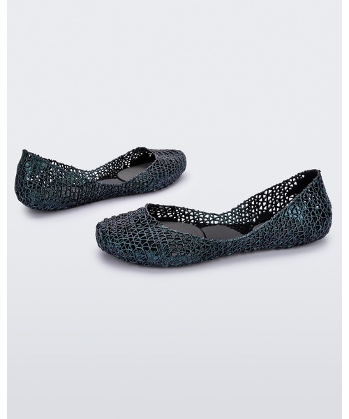 「melissa」 シューズ「campanaコラボ」 37 シルバー レディース_画像3