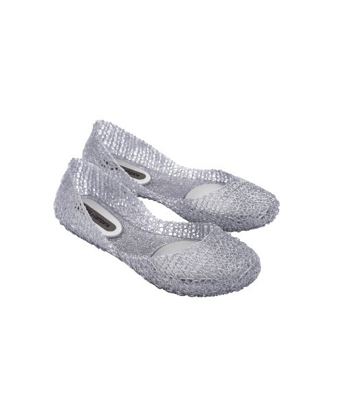 「melissa」 シューズ「campanaコラボ」 37 シルバー レディース_画像8