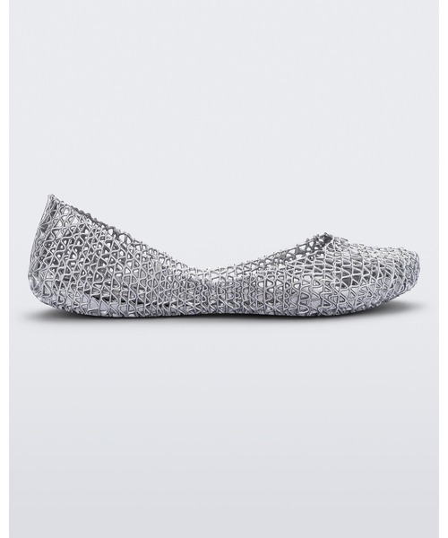 「melissa」 シューズ「campanaコラボ」 37 シルバー レディース_画像9
