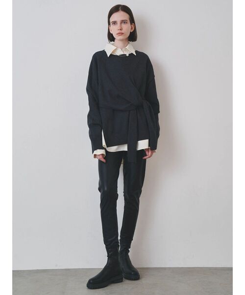 ELENDEEK（エレンディーク） パンツ フォーレザーレギンス レディース