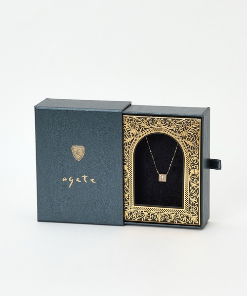 agete（アガット） ネックレス 「Limited Edition」K10ダイヤモンド