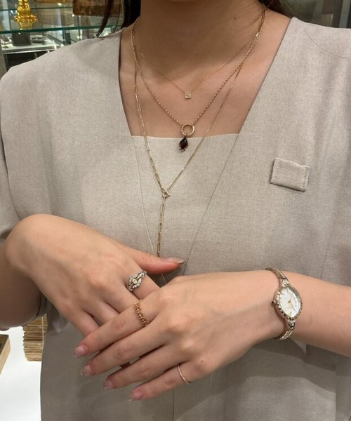 agete（アガット） ネックレス 「Limited Edition」K10ダイヤモンド