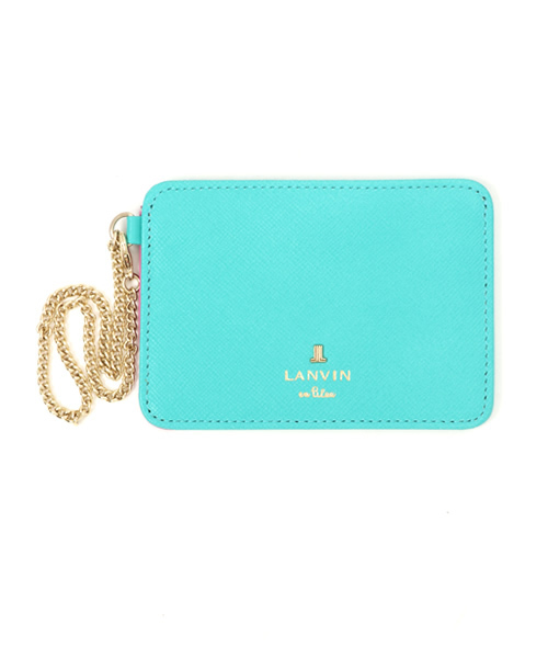 【LANVIN en Bleu】リュクサンブール パスケース LANVIN en Bleu パスケース リュクサンブールカラー : ZOZOTOWN