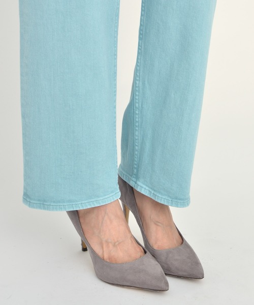 【美品】YANUK ヤヌーク　COLLEEN　デニム 24 YANUK ヤヌーク デニムパンツ 未使用品 24インチ ライトブルー