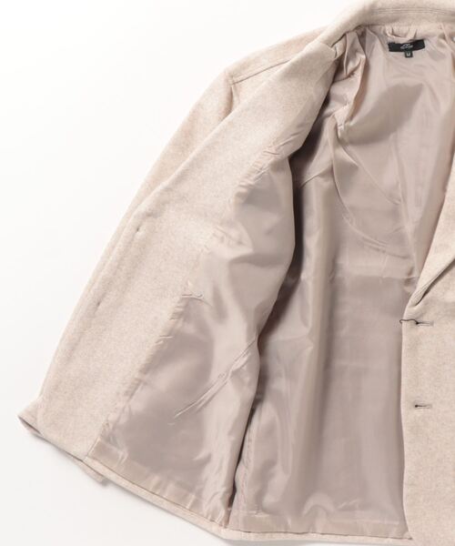 machattウールテーラードジャケット ONE DAY KMC ジャケット テーラードジャケット フェイクウール ワイド