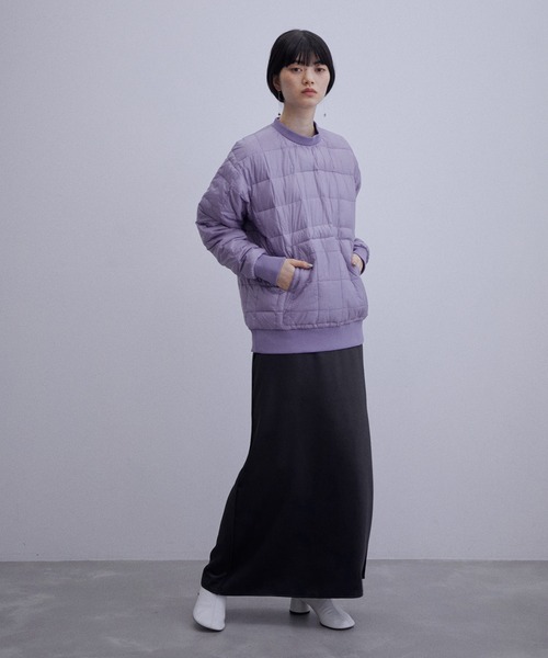 アダムエロペ プルオーバー ADAM ET ROPE'（アダムエロペ） トップス 【TAION】CREWNECK DOWNプル
