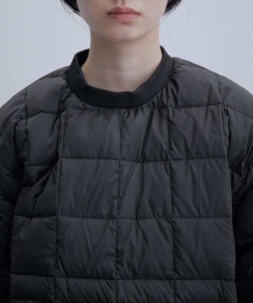 ADAM ET ROPE'（アダムエロペ） トップス 【TAION】CREWNECK DOWNプル