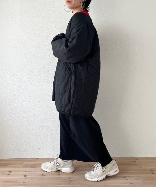 wee9s キルティングライナー&ボアベスト wee9s ジャケット ブルゾン 「2点SET」quilting liner coat +