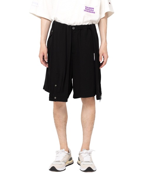 MAISON MIHARA YASUHIRO パンツ Mixed Shirts Easy Shorts