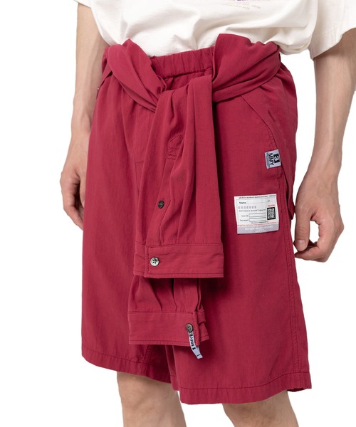 MAISON MIHARA YASUHIRO パンツ Mixed Shirts Easy Shorts