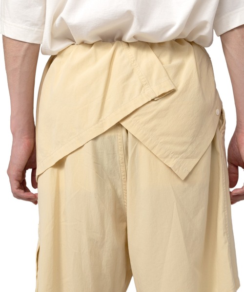 MAISON MIHARA YASUHIRO パンツ Mixed Shirts Easy Shorts
