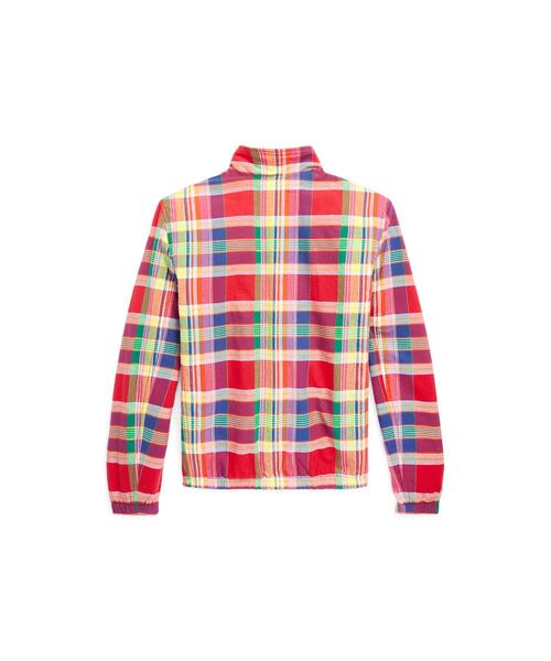 アウター リバーシブル コットン マドラス ジャケット RALPH ラルフ リバーシブル コットン マドラス POLO LAUREN CHILDRENSWEAR，ポロ ローレン