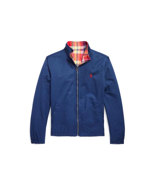 アウター リバーシブル コットン マドラス ジャケット RALPH ラルフ リバーシブル コットン マドラス POLO LAUREN CHILDRENSWEAR，ポロ ローレン
