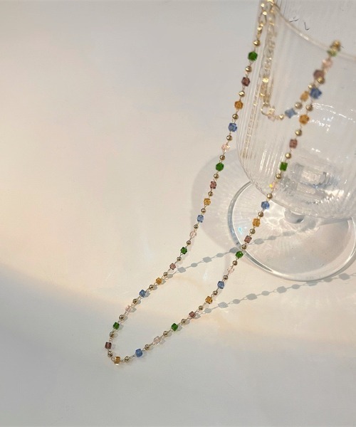 ロザマリア　ビーズネックレス Chick ネックレス ジュエルビーズネックレス レディース : ZOZOTOWN